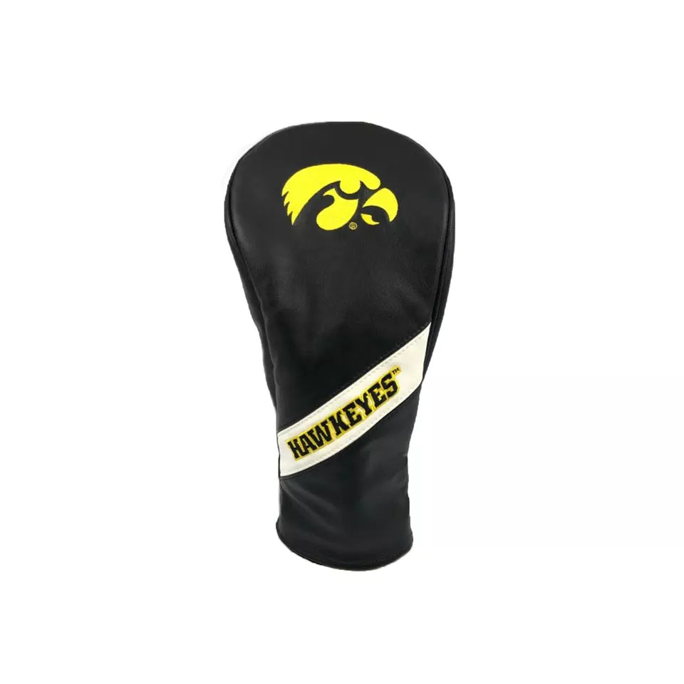 PRG Golf Iowa Hawkeyes Set of 3 Head Covers Driver Fairway & Rescue NCAA Licensed