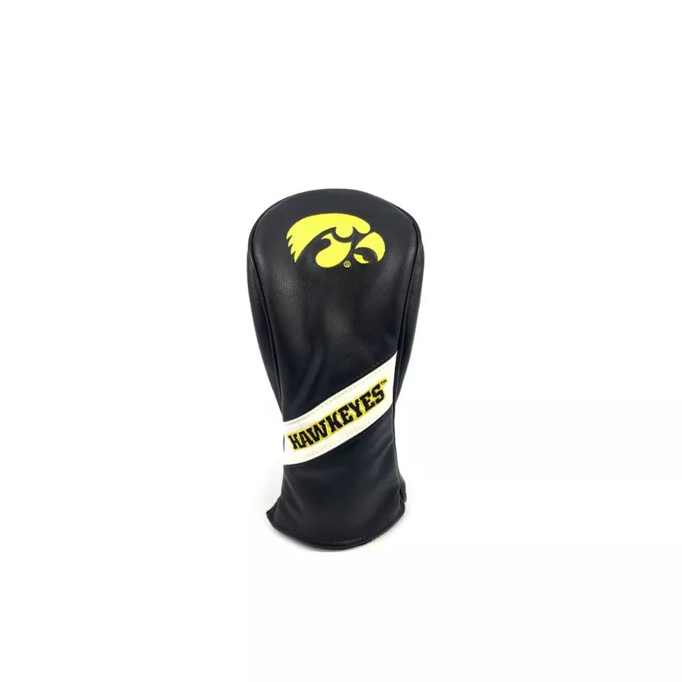 PRG Golf Iowa Hawkeyes Set of 3 Head Covers Driver Fairway & Rescue NCAA Licensed