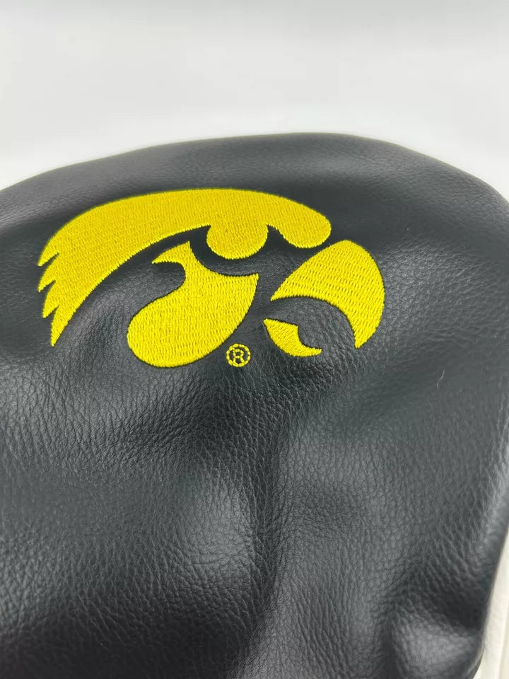 PRG Golf Iowa Hawkeyes Set of 3 Head Covers Driver Fairway & Rescue NCAA Licensed