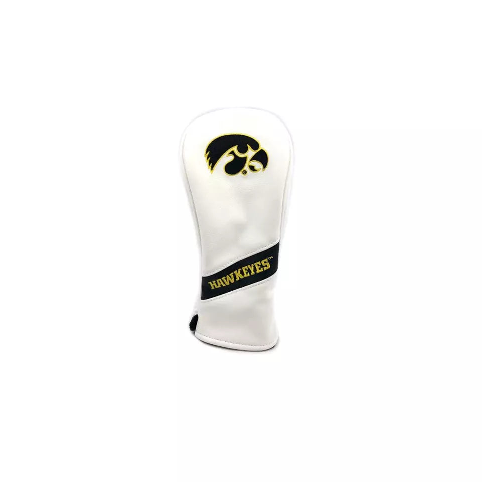 PRG Golf Iowa Hawkeyes Set of 3 Head Covers Driver Fairway & Rescue NCAA Licensed