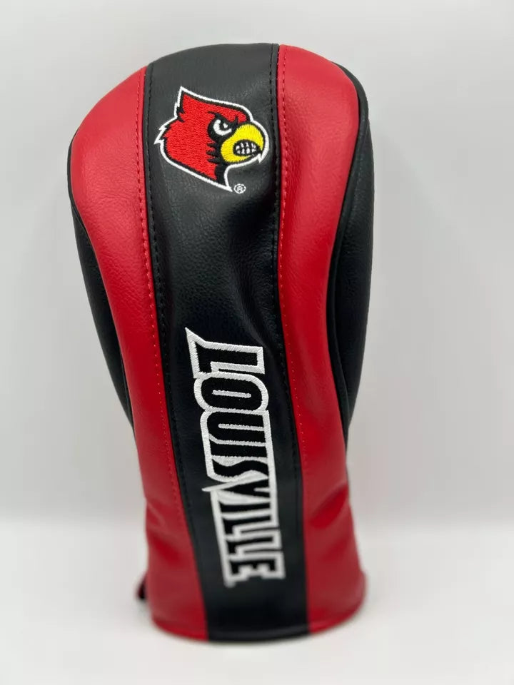 PRG Golf Louisville Cardinals Set of 3 Head Covers Driver Fairway & Rescue NCAA Licensed