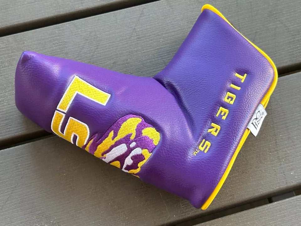 PRG Golf LSU Tigers Blade Putter Cover NCAA Licensed