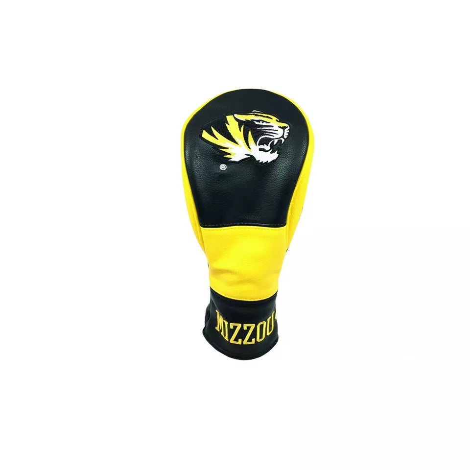 PRG Golf Missouri Tigers Set of 3 Head Covers Driver Fairway & Rescue NCAA Licensed