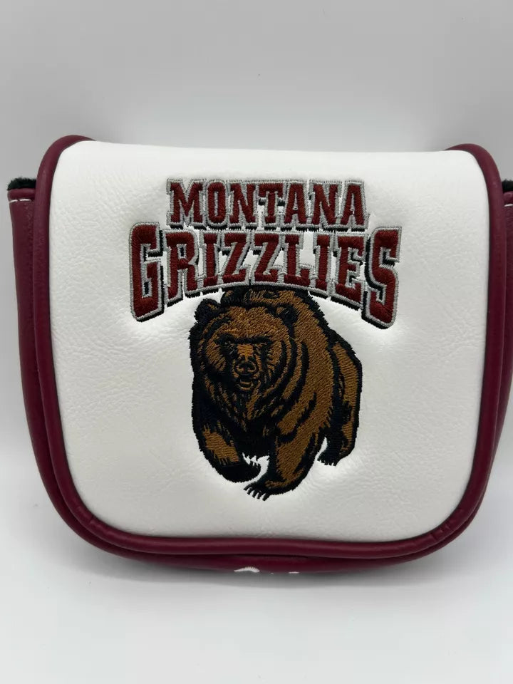 PRG Golf Montana Grizzlies Spider Mallet Putter Cover NCAA Licensed
