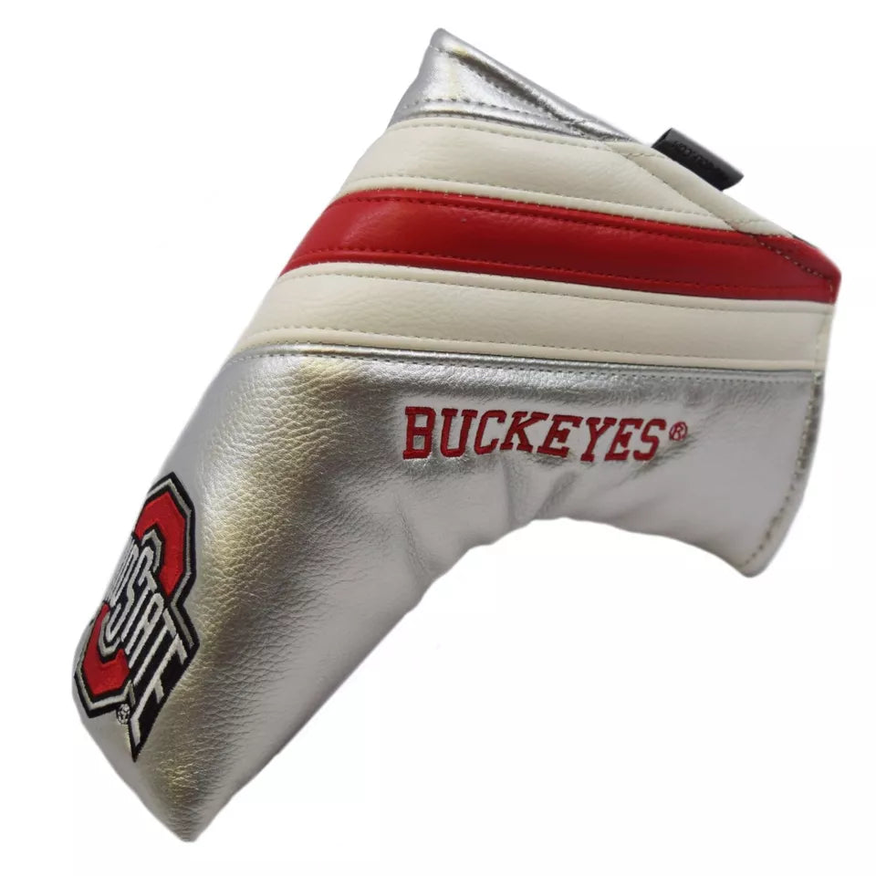 PRG Golf Ohio State Buckeyes Blade Putter Cover NCAA Licensed