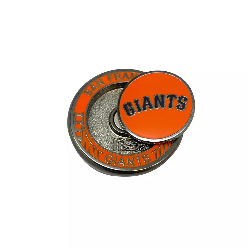 PRG Golf San Francisco Giants Magnetic Duo Golf Ball Marker MLB Licensed