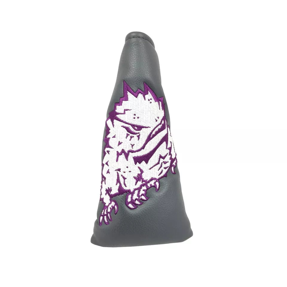 PRG Golf TCU Texas Christian Horned Frogs Blade Putter Cover NCAA Licensed