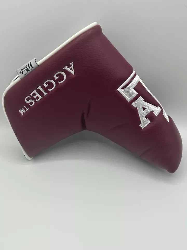 PRG Golf Texas A&M Aggies Blade Putter Cover NCAA Licensed