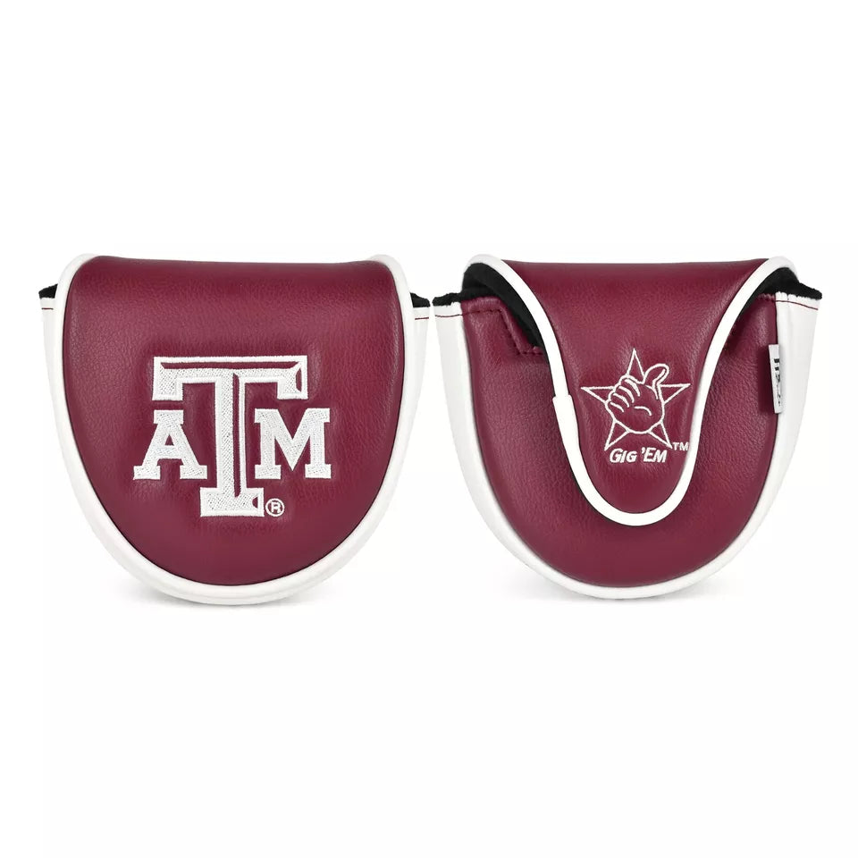 PRG Golf Texas A&M Aggies Mallet Putter Cover NCAA Licensed