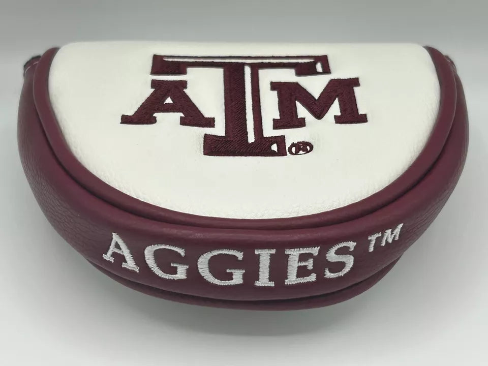 PRG Golf Texas A&M Aggies Mallet Putter Cover NCAA Licensed