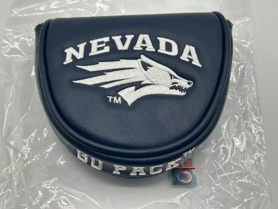 PRG Golf Nevada Reno Wolf Pack (UNR) Mallet Putter Cover NCAA Licensed
