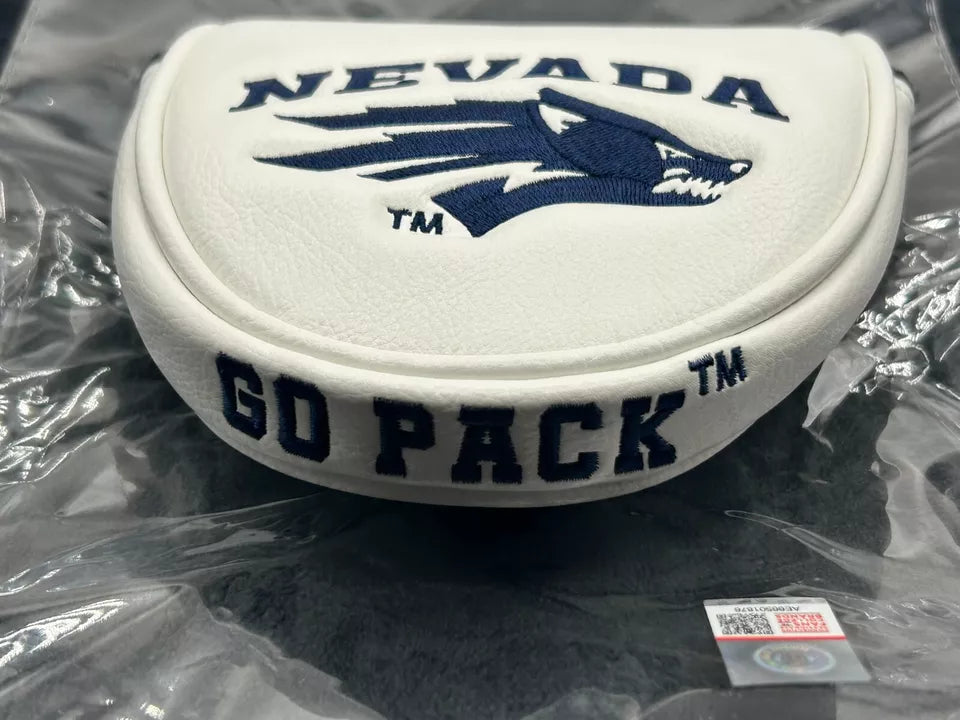 PRG Golf Nevada Reno Wolf Pack (UNR) Mallet Putter Cover NCAA Licensed