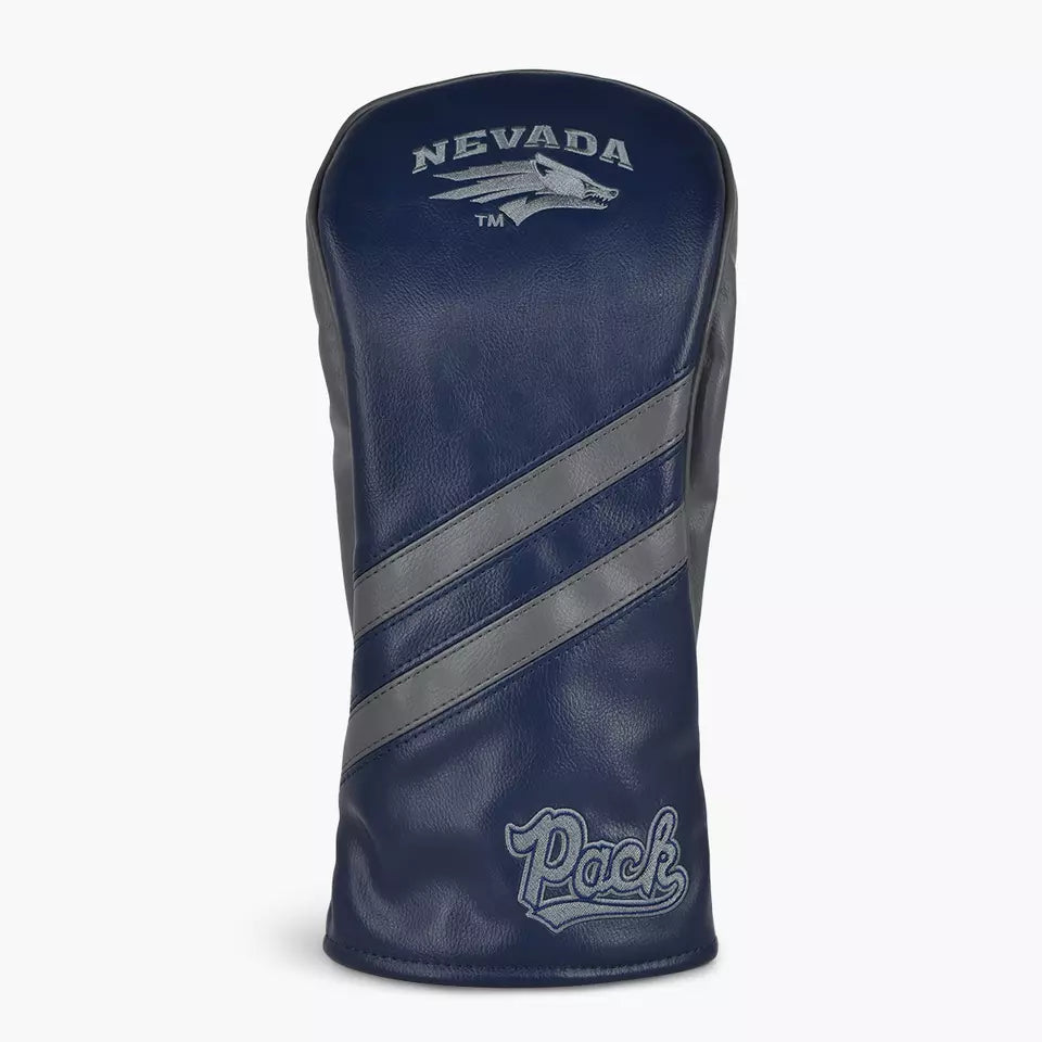 PRG Golf Nevada Reno Wolf Pack (UNR) Set of 3 Head Covers Driver Fairway & Rescue NCAA Licensed
