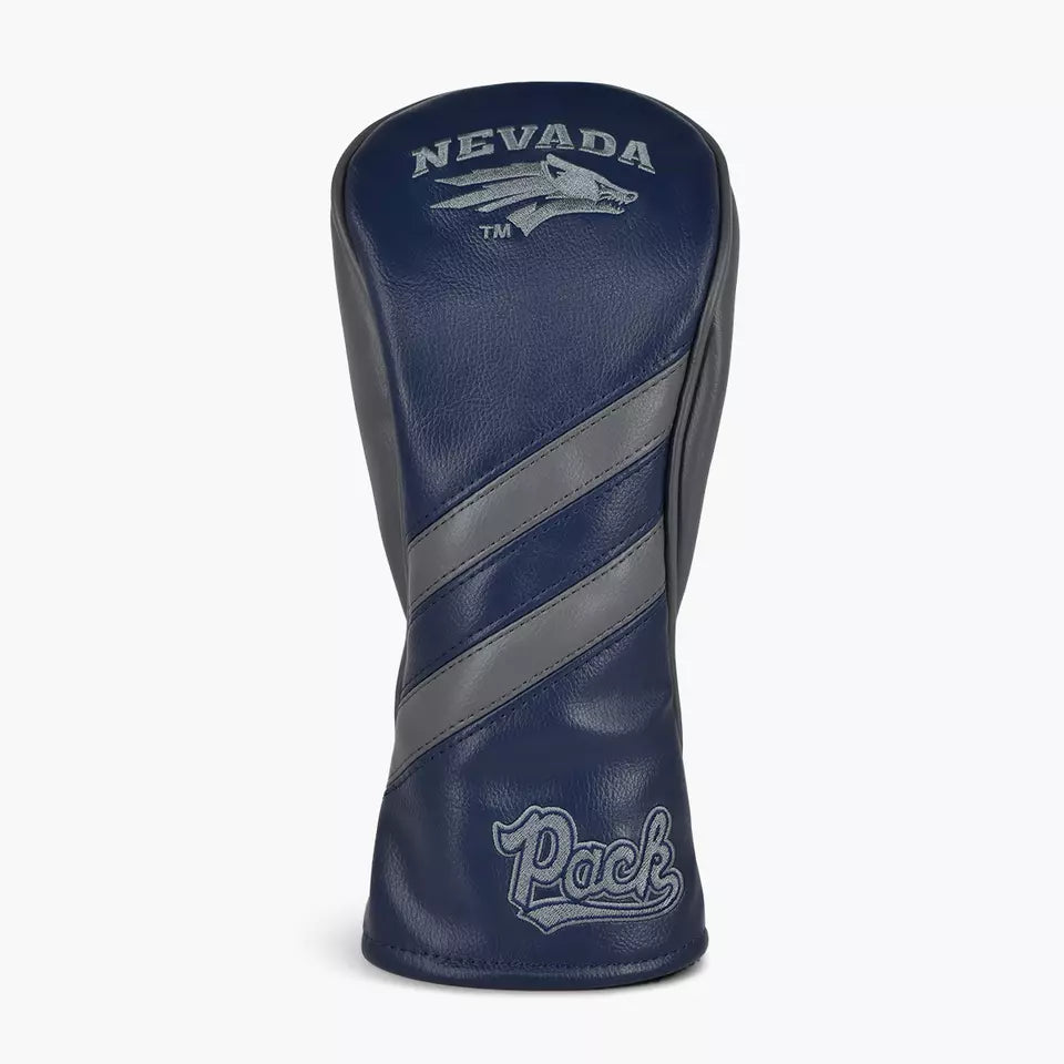 PRG Golf Nevada Reno Wolf Pack (UNR) Set of 3 Head Covers Driver Fairway & Rescue NCAA Licensed
