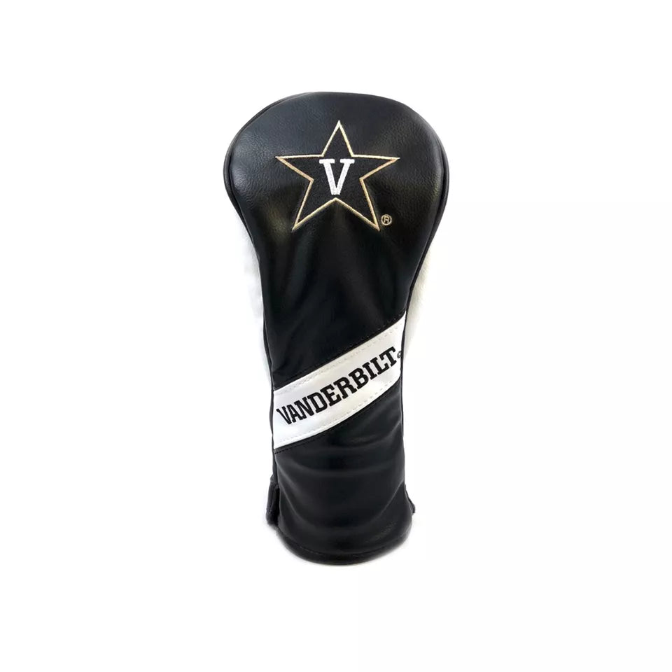 PRG Golf Vanderbilt Commodores Set of 3 Head Covers Driver Fairway & Rescue