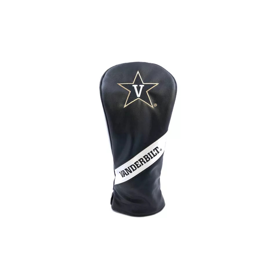 PRG Golf Vanderbilt Commodores Set of 3 Head Covers Driver Fairway & Rescue