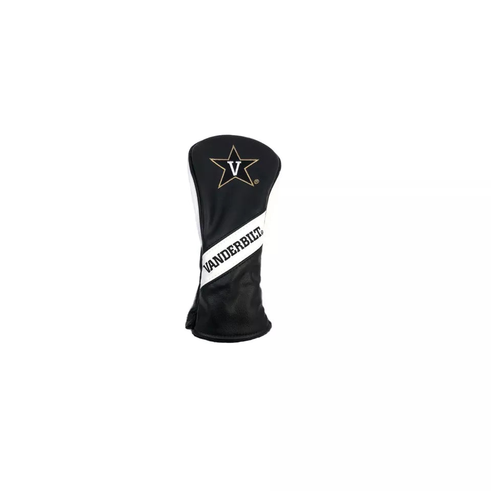 PRG Golf Vanderbilt Commodores Set of 3 Head Covers Driver Fairway & Rescue