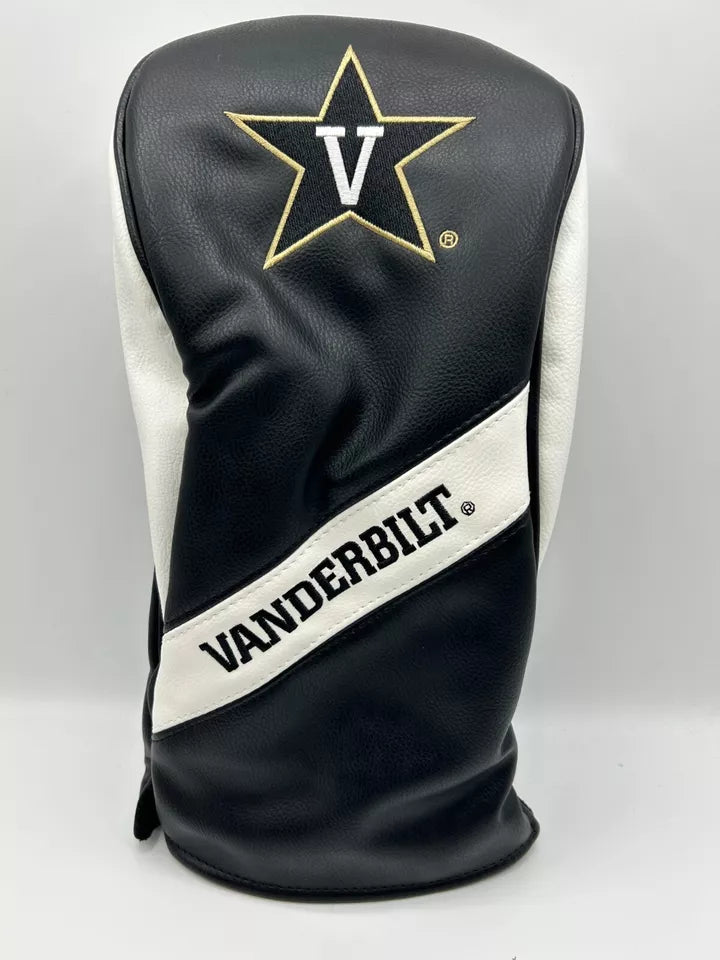 PRG Golf Vanderbilt Commodores Set of 3 Head Covers Driver Fairway & Rescue