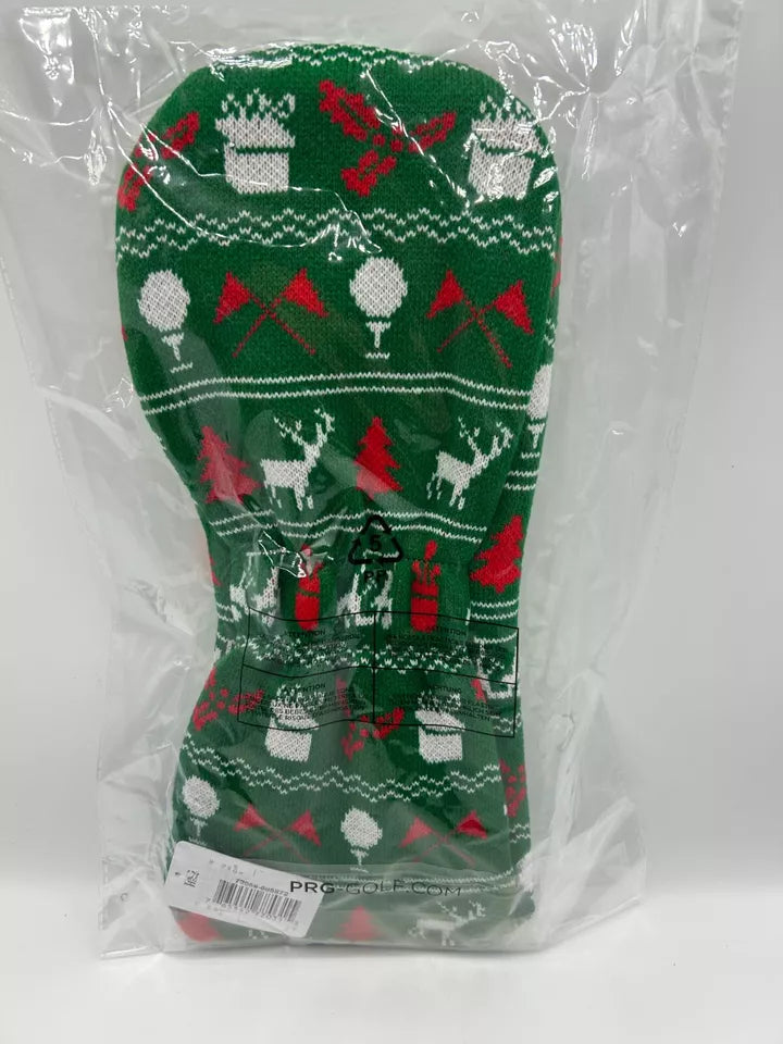 PRG Golf Green Ugly Sweater Limited Edition Collection Driver Head Cover