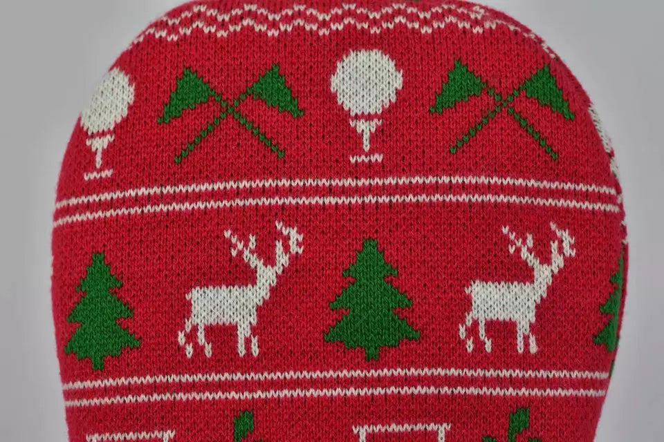 PRG Golf Red Ugly Sweater Limited Edition Collection Driver Head Cover