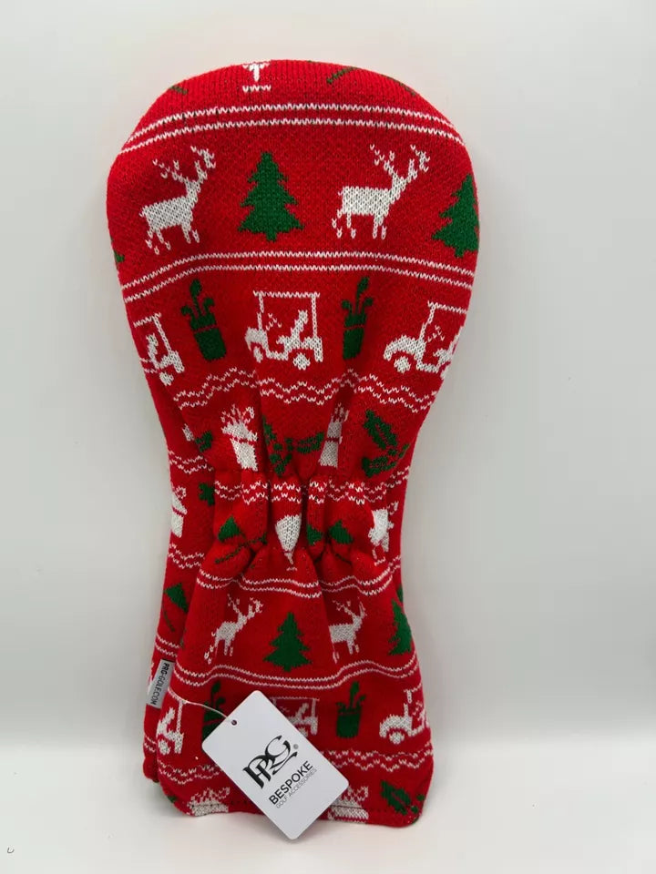 PRG Golf Red Ugly Sweater Limited Edition Collection Driver Head Cover