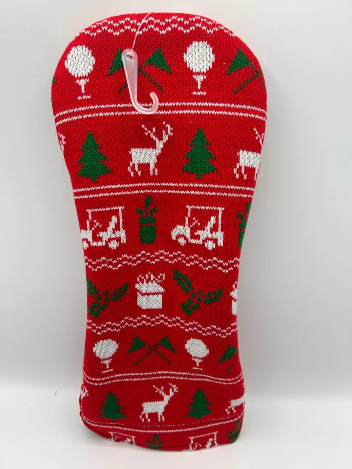 PRG Golf Red Ugly Sweater Limited Edition Collection Driver Head Cover