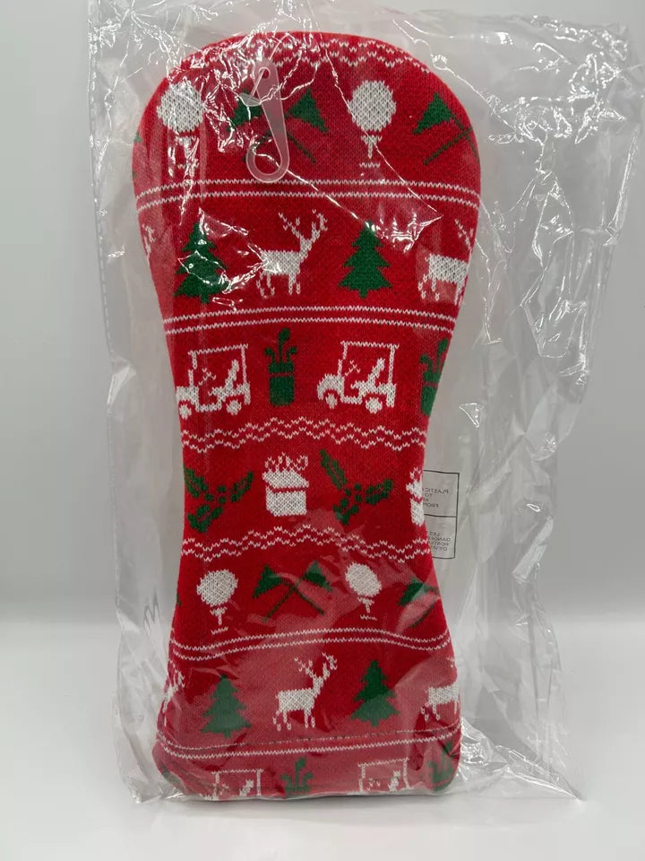 PRG Golf Red Ugly Sweater Limited Edition Collection Driver Head Cover