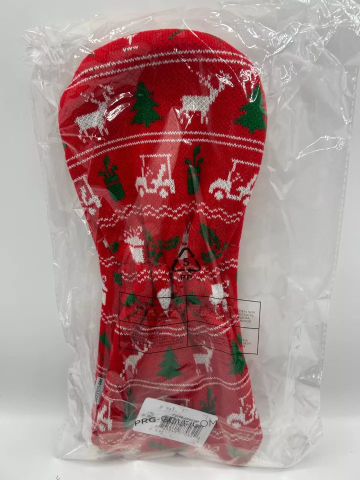 PRG Golf Red Ugly Sweater Limited Edition Collection Driver Head Cover