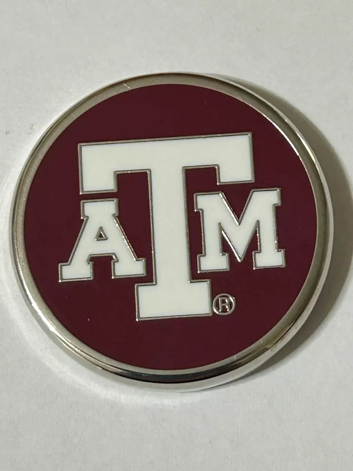 PRG Golf Texas A&M Aggies Duo Logo Magnetic Golf Ball Marker NCAA Licensed
