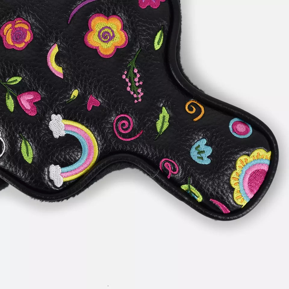 PRG Golf Originals Collection Peace Love & Golf Embroidered Spider Putter Head Cover