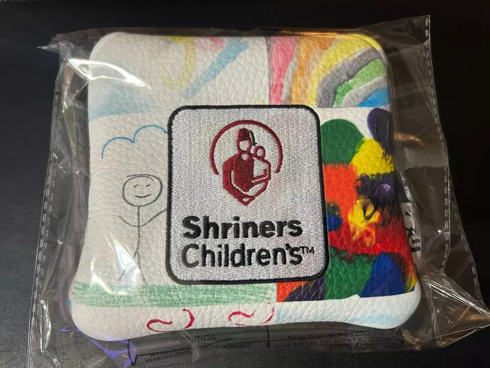 PRG Golf Originals Collection Shriners Children's Elite Studio Vintage Spider Mallet Putter Cover