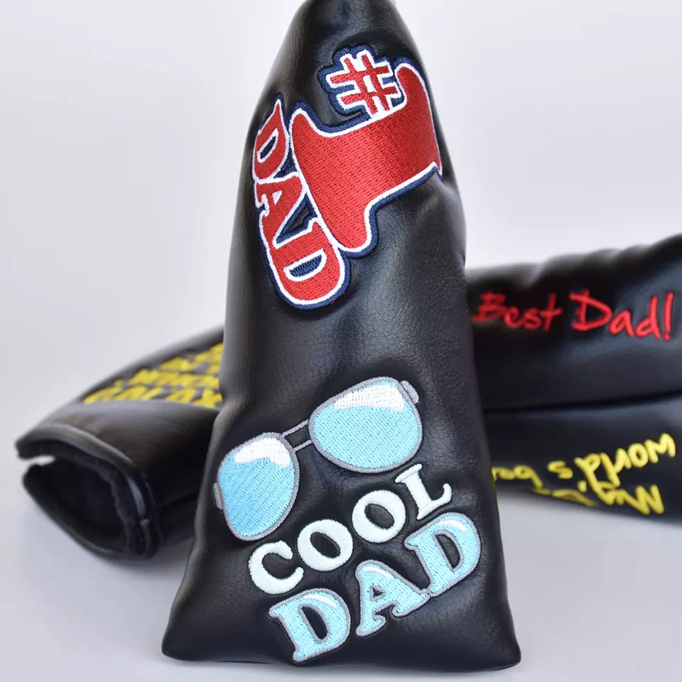 PRG Golf Originals Collection Super Cool Dad #1 Dad Blade Putter Cover
