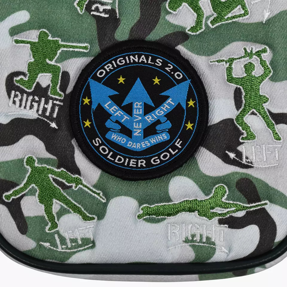 PRG Golf Originals Collection Soldier Golf Mallet Putter Cover