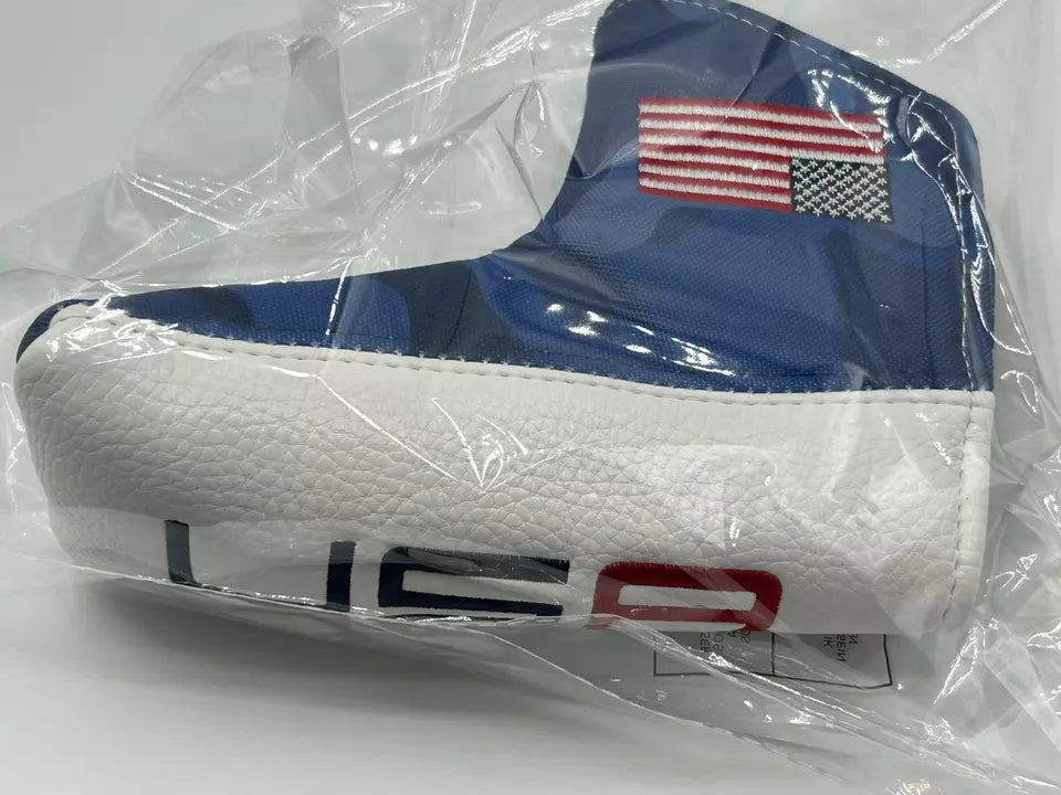 PRG Golf Originals Collection USA Canvas Camo Blade Putter Cover
