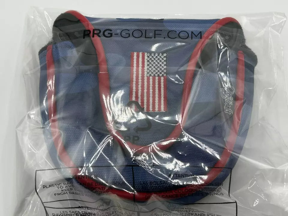 PRG Golf Originals Collection USA Canvas Camo Mallet Putter Cover