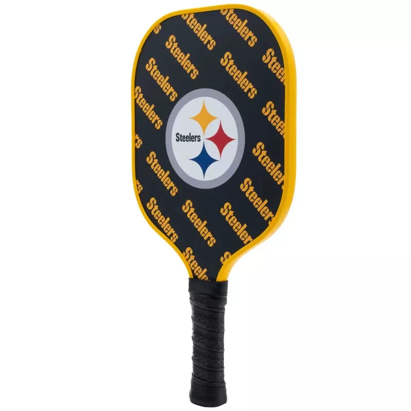 Parrot Paddles Carbon Fiber Pittsburgh Steelers Pickleball Paddle 12MM Thick (NFL)