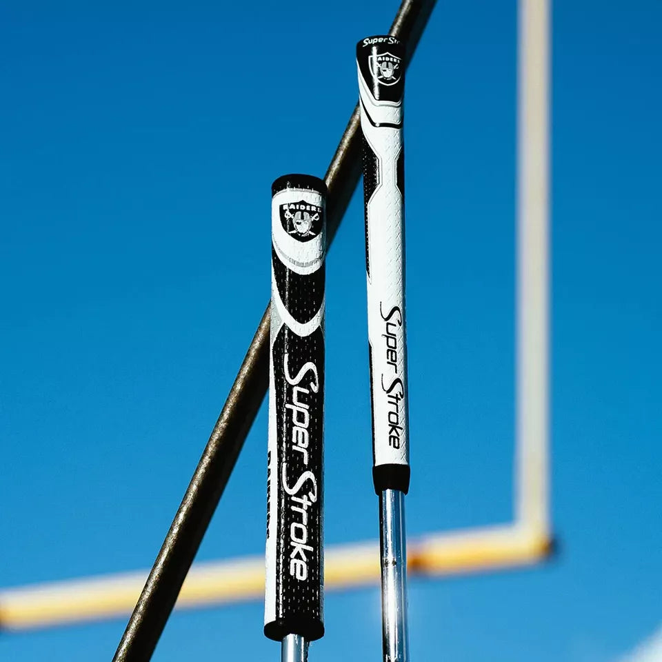 SuperStroke (Authentic) Las Vegas Raiders 2.0 Putter Grip w/Ball Marker NFL Licensed