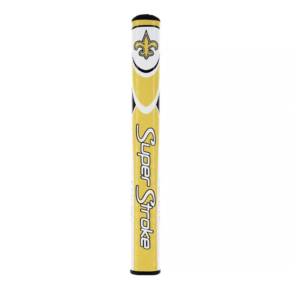 SuperStroke (Authentic) New Orleans Saints 2.0 Putter Grip w/Ball Marker NFL Licensed