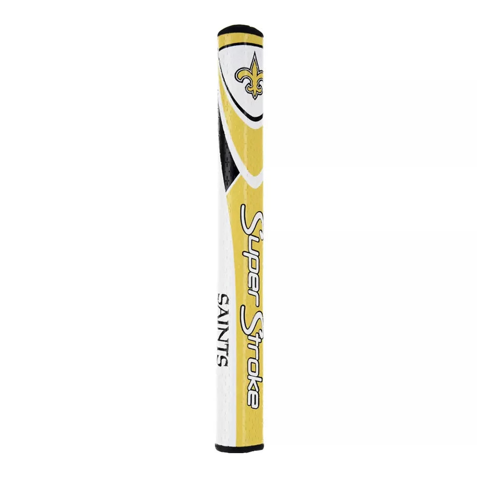 SuperStroke (Authentic) New Orleans Saints 2.0 Putter Grip w/Ball Marker NFL Licensed