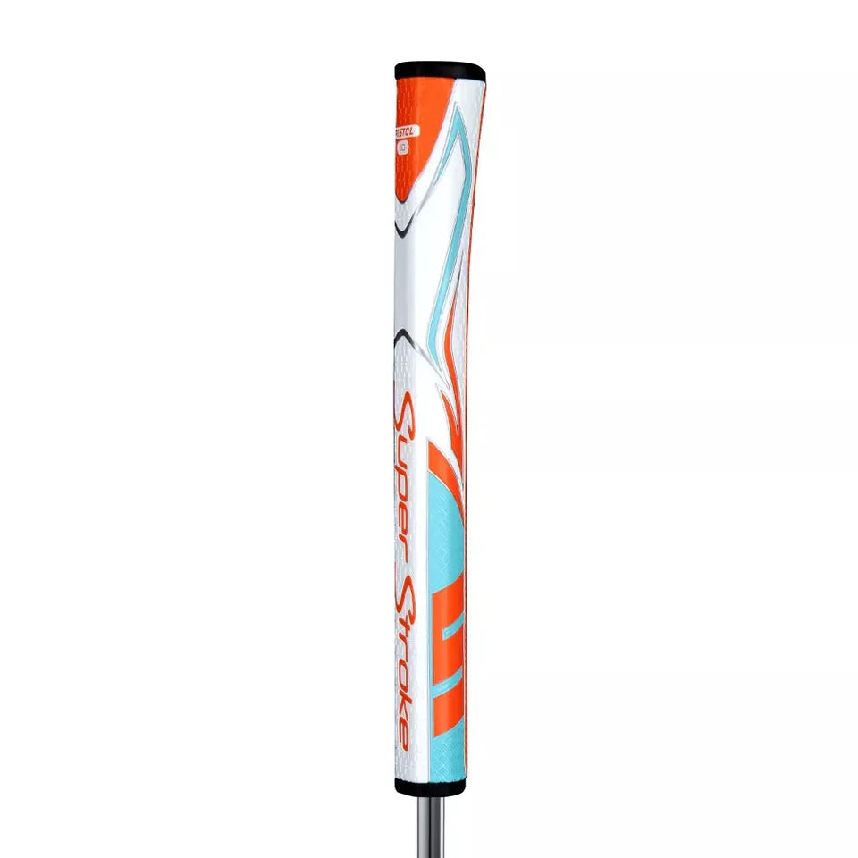 SuperStroke (Authentic) Zenergy Orange Blue & White Tour 2.0 Putter Grip