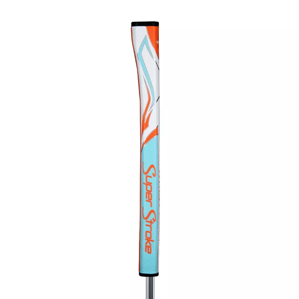 SuperStroke (Authentic) Zenergy Orange Blue & White Wristlock Putter Grip