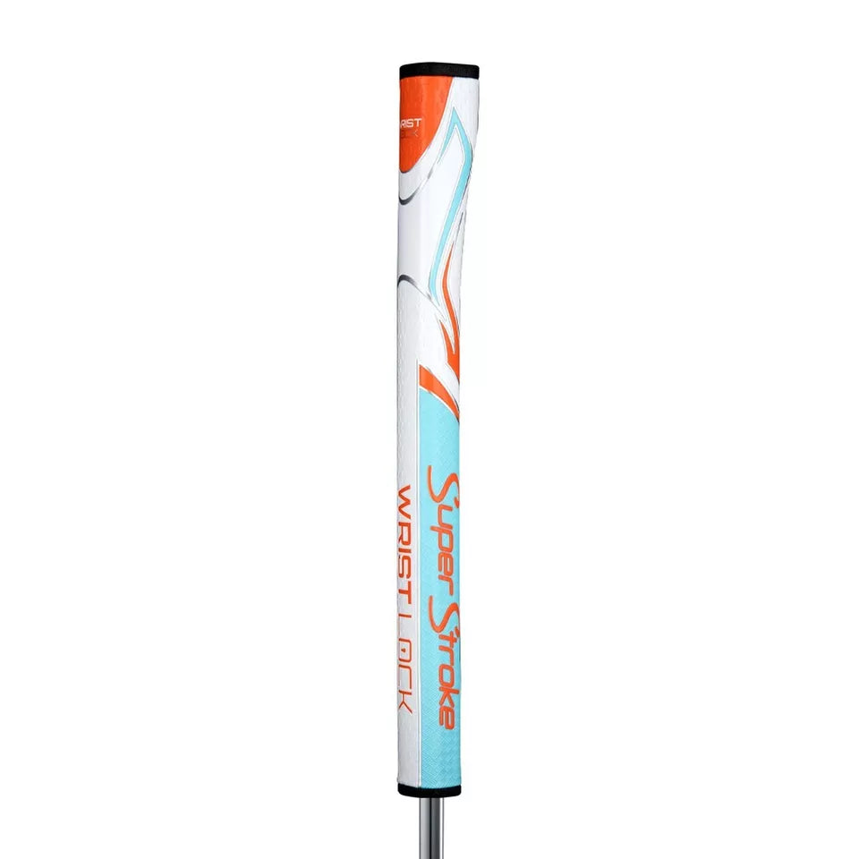 SuperStroke (Authentic) Zenergy Orange Blue & White Wristlock Putter Grip