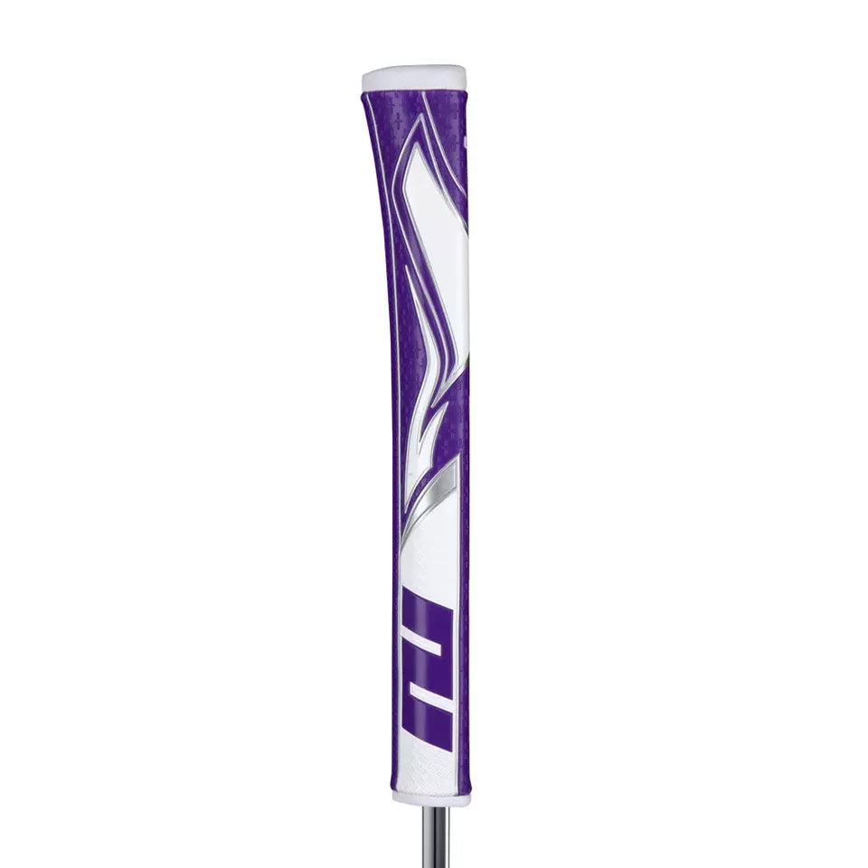 SuperStroke (Authentic) Zenergy Purple & White Pistol 2.0 Putter Grip