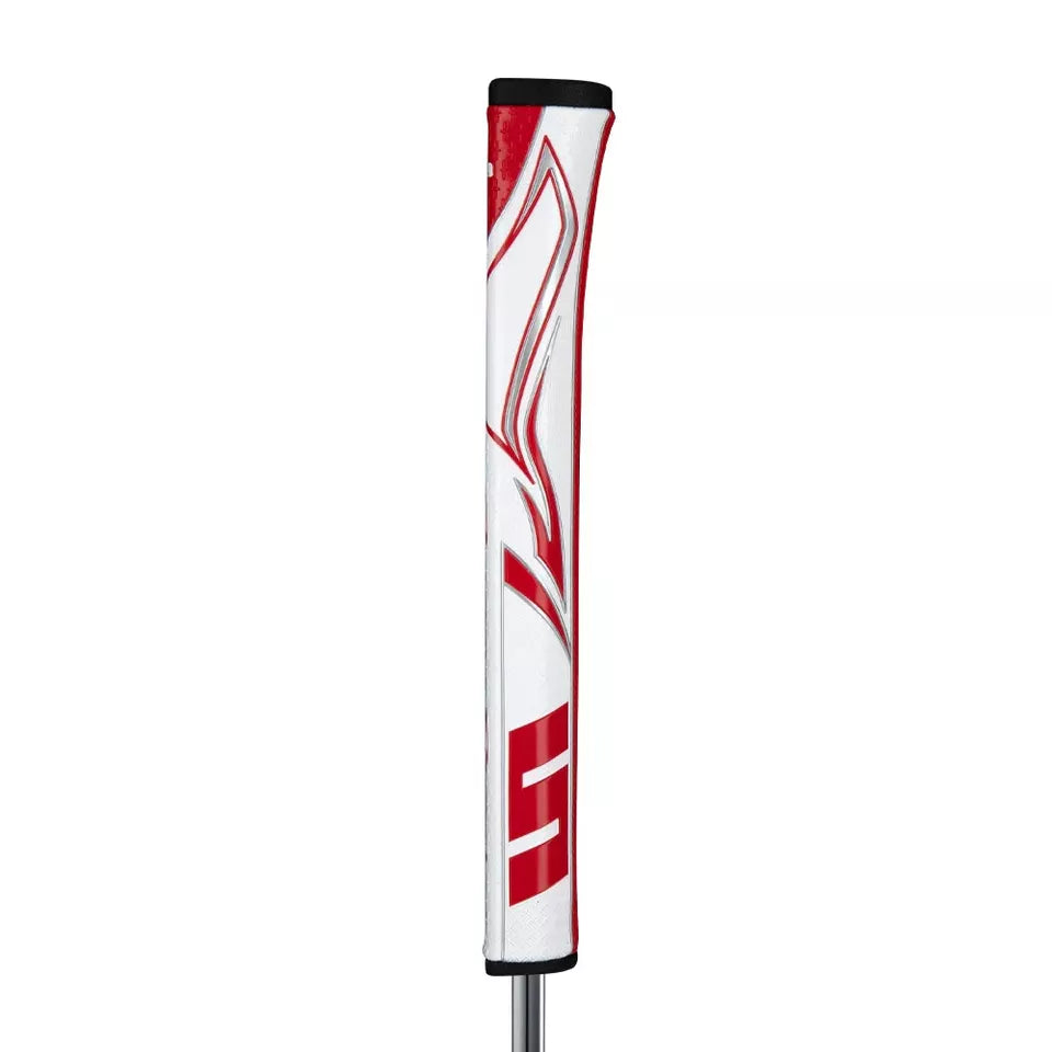 SuperStroke (Authentic) Zenergy Red & White Pistol 2.0 Putter Grip