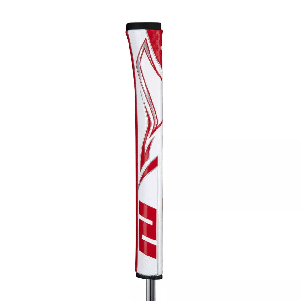 SuperStroke (Authentic) Zenergy Red & White Pistol 2.0 Putter Grip