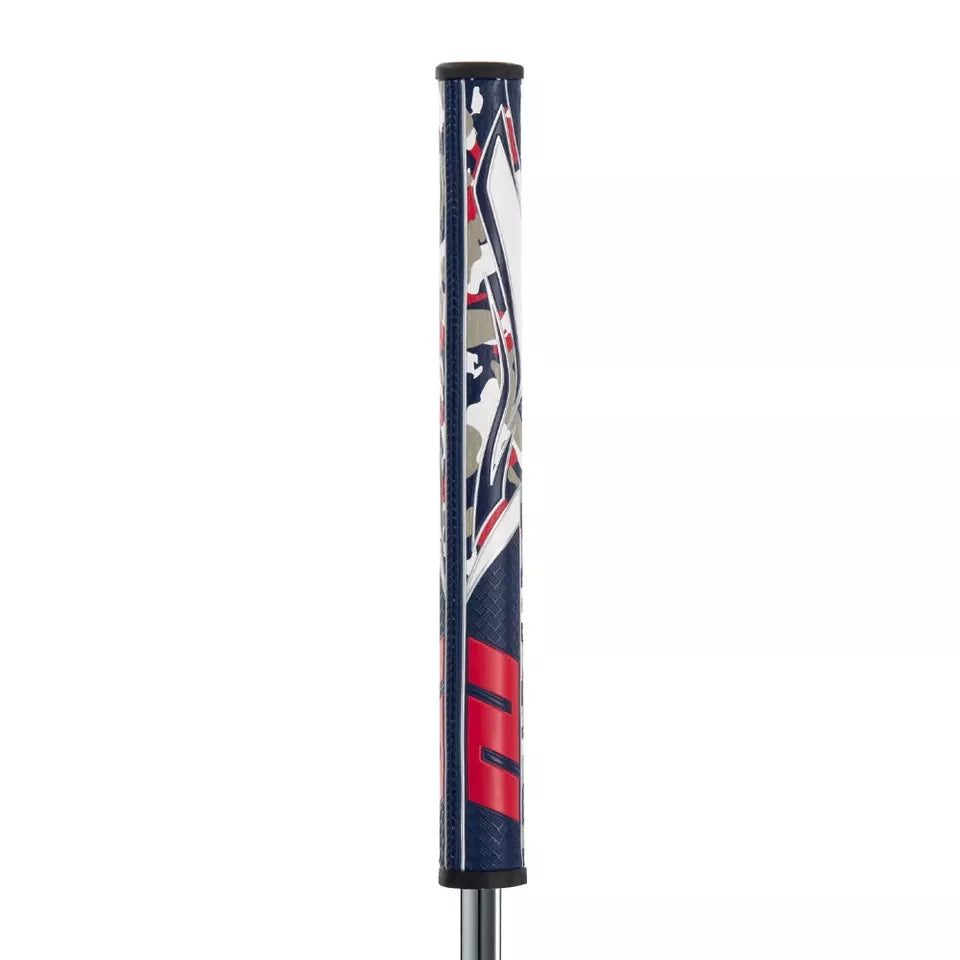 SuperStroke (Authentic) Zenergy Red White & Blue Camo Flatso 1.0 Putter Grip