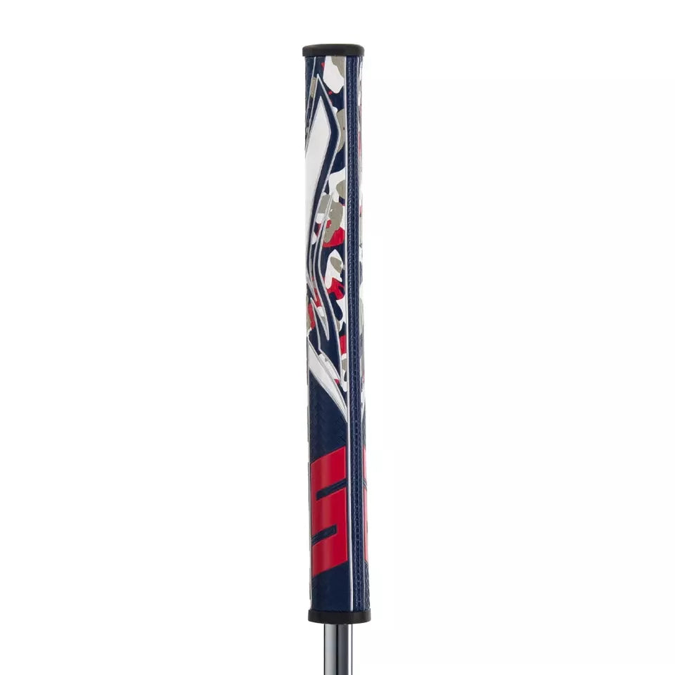 SuperStroke (Authentic) Zenergy Red White & Blue Camo Flatso 1.0 Putter Grip