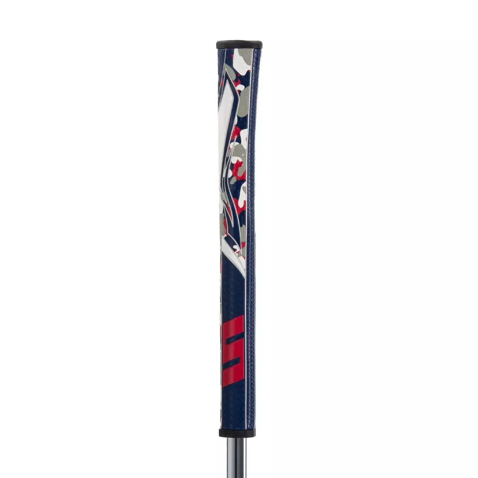 SuperStroke (Authentic) Zenergy Red White & Blue Camo Pistol 1.0 Putter Grip