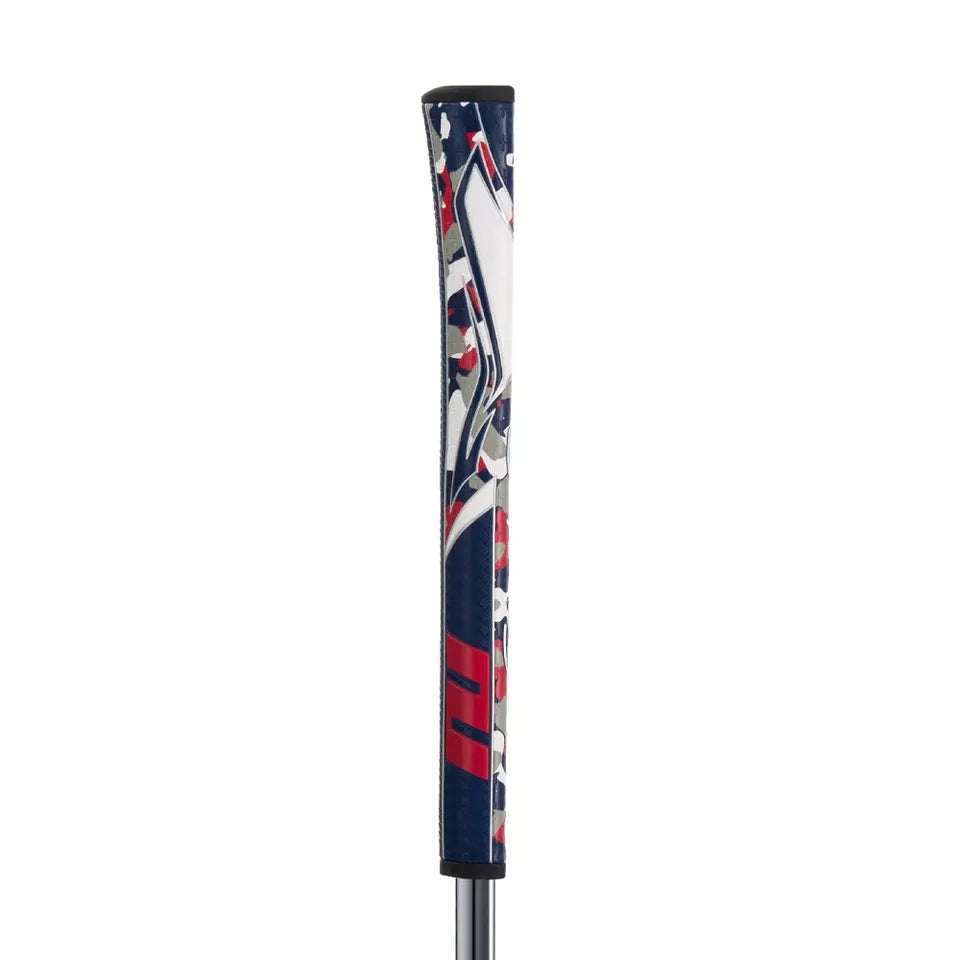SuperStroke (Authentic) Zenergy Red White & Blue Camo Pistol 2.0 Putter Grip