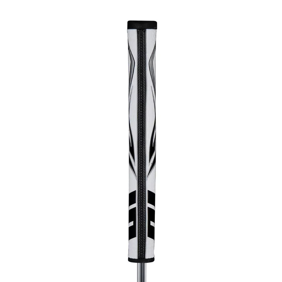 SuperStroke (Authentic) Zenergy White & Black Pistol 2.0 Putter Grip